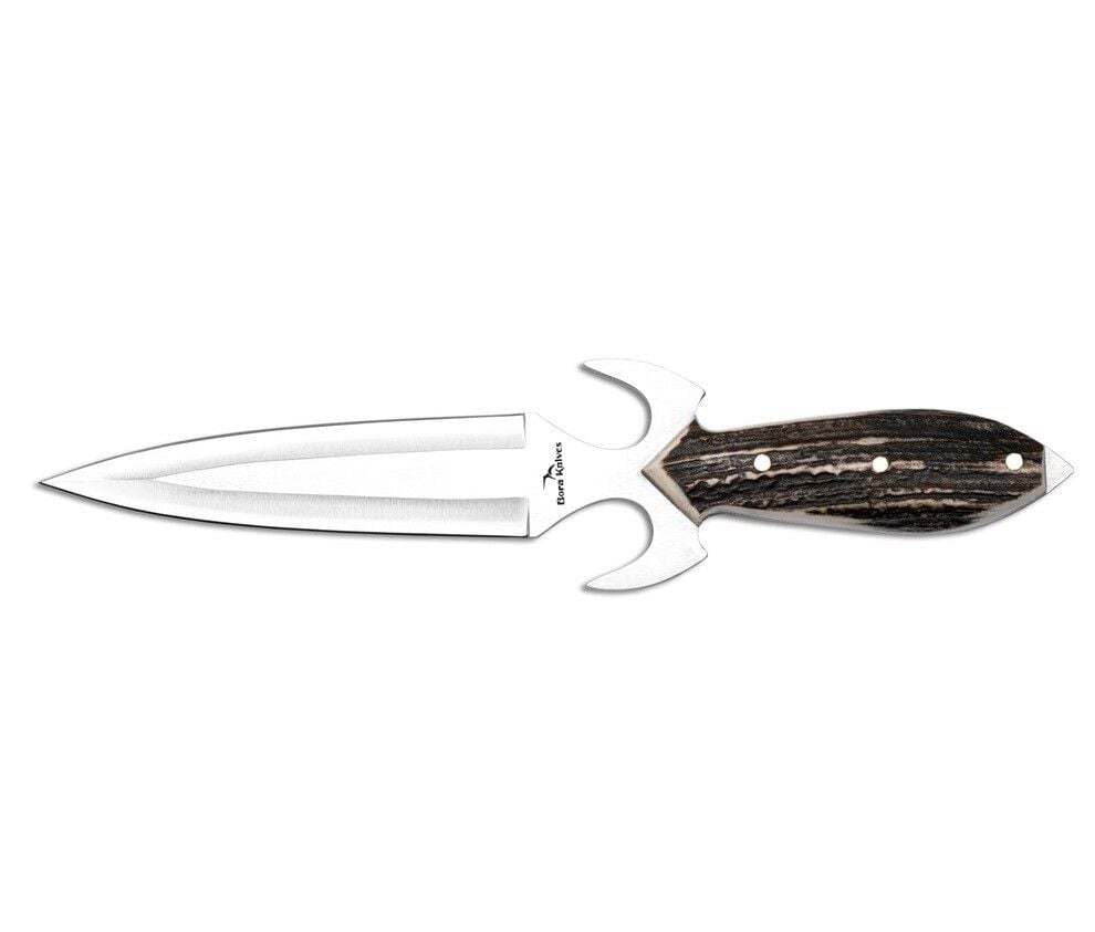 Bora Özel-13 Hand Made Geyik Boynuzu Saplı Bıçak