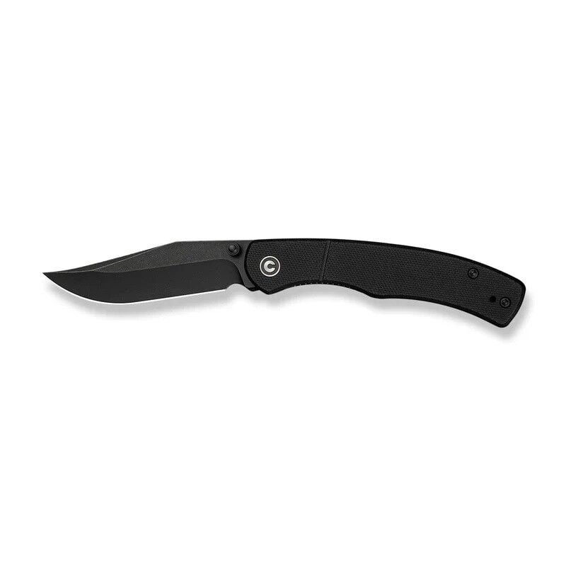 Civivi Clingman Front Flipper & Thumb Stud Knife All Black G10 Handle Çakı