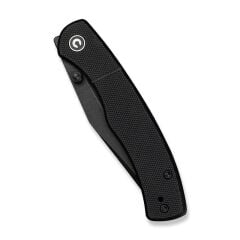 Civivi Clingman Front Flipper & Thumb Stud Knife All Black G10 Handle Çakı