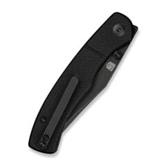 Civivi Clingman Front Flipper & Thumb Stud Knife All Black G10 Handle Çakı