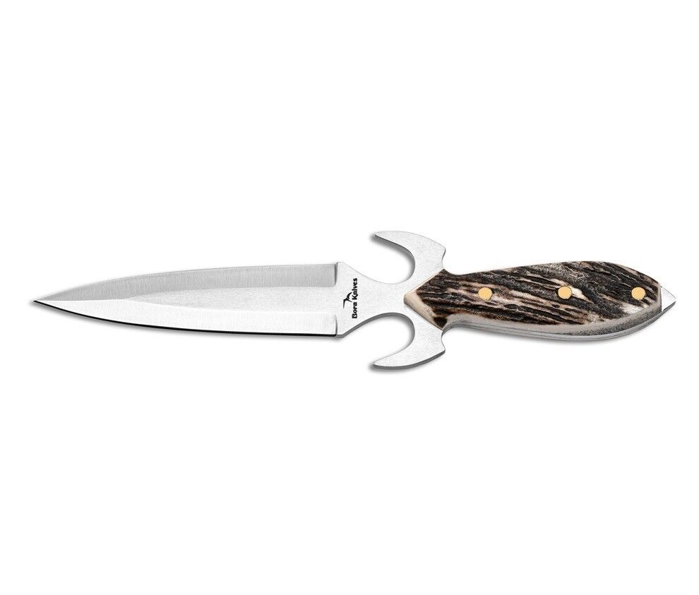 Bora Özel-14 Hand Made Geyik Boynuzu Saplı Bıçak