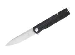 CobraTec Kuzio G10 Black Drop Not Serrated Çakı