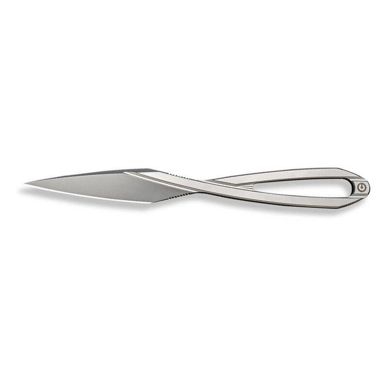 Civivi D-Art Fixed Blade Silver Neck Knife Bıçak