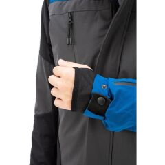 Exuma Kapşonlu Kayak Montu S - Gri - Mavi