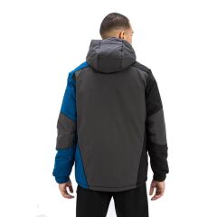 Exuma Kapşonlu Kayak Montu L - Gri - Mavi