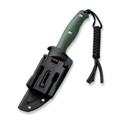 Civivi Stormridge Fixed Blade Knife Green Micarta Handle Bıçak