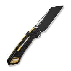 Civivi Buster FG Thumb Stud & Superlock Knife All Black G10 Handle Çakı