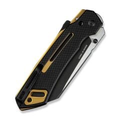 Civivi Buster FG Thumb Stud & Superlock Knife All Black G10 Handle Çakı