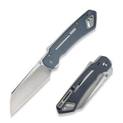 Civivi Buster FG Thumb Stud & Superlock Knife Blue G10 Handle Çakı