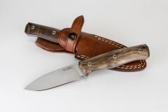 Lionsteel B35 Walnut Handle Bıçak