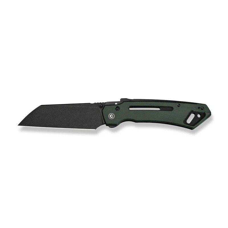 Civivi Buster FG Thumb Stud & Superlock Knife Green Micarta Handle Çakı
