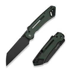 Civivi Buster FG Thumb Stud & Superlock Knife Green Micarta Handle Çakı
