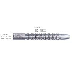 Unicorn Bob Anderson World Champion % 90 Naturel Tungsten Çelik Uçlu Dart Oku