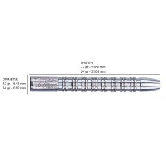 Unicorn Bob Anderson World Champion % 90 Naturel Tungsten Çelik Uçlu Dart Oku