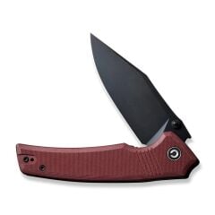 Civivi Tranquil Flipper & Thumb Stud Knife Burgundy G10 Handle Çakı