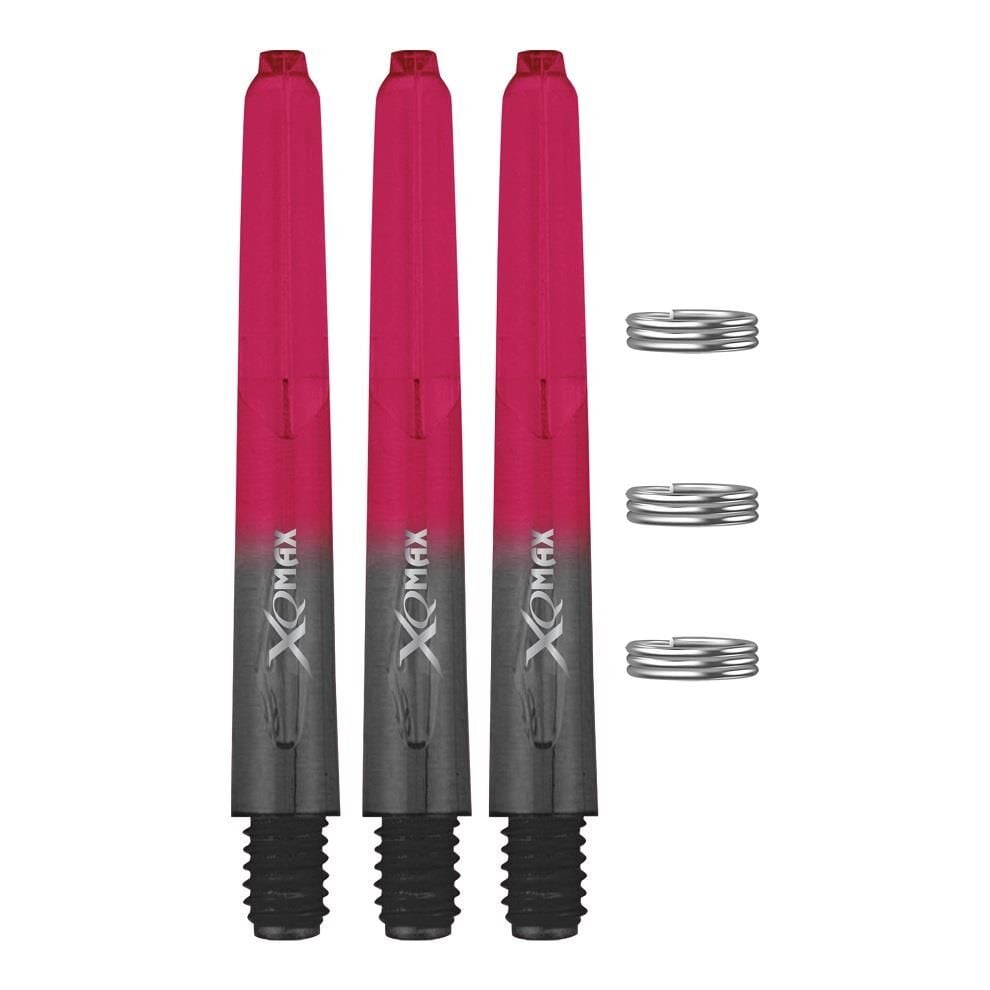 XQ Max Pvc Dart Shafts Kırmızı - Short