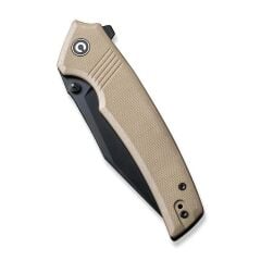 Civivi Tranquil Flipper & Thumb Stud Knife Tan G10 Handle Çakı