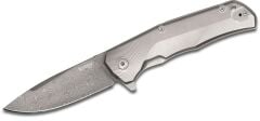 Lionsteel T.R.E. Damascus Raindrop, Titanium Çakı