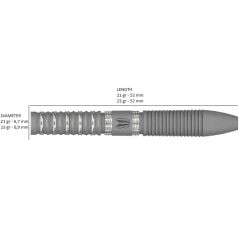 Target Gabriel Clemens G2 % 90 Tungsten SP Çelik Uçlu Dart Oku