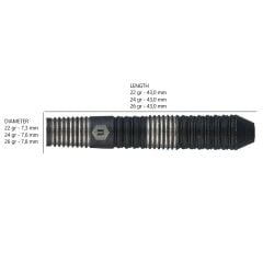 Unicorn Noir Style 3 % 90 Tungsten Çelik Uçlu Dart Oku