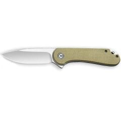 Civivi Elementum Flipper Knife Olive Micarta Handle Çakı