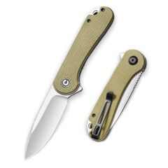 Civivi Elementum Flipper Knife Olive Micarta Handle Çakı