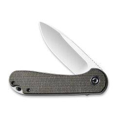 Civivi Elementum Flipper Knife Green Micarta Handle Çakı
