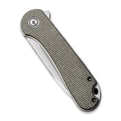 Civivi Elementum Flipper Knife Green Micarta Handle Çakı