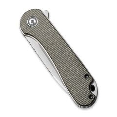 Civivi Elementum Flipper Knife Green Micarta Handle Çakı