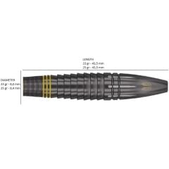Target Scott Williams Black % 90 Tungsten SP Çelik Uçlu Dart Oku