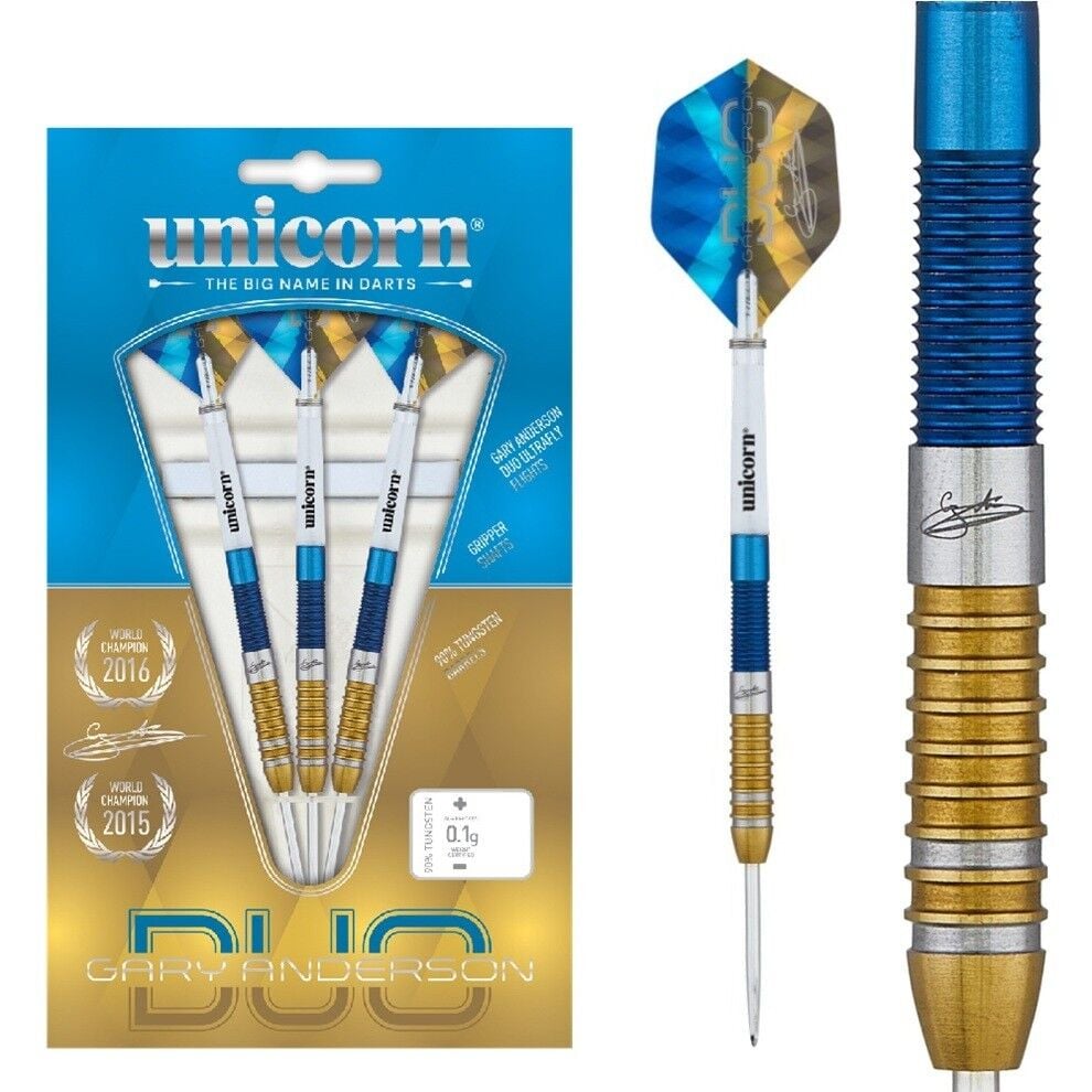 Unicorn Gary Anderson Duo % 90 Tungsten Çelik Uçlu Dart Oku