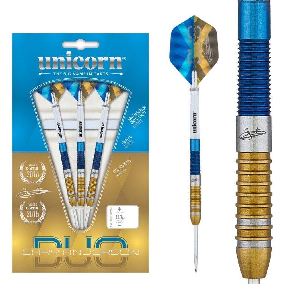 Unicorn Gary Anderson Duo % 90 Tungsten Çelik Uçlu Dart Oku