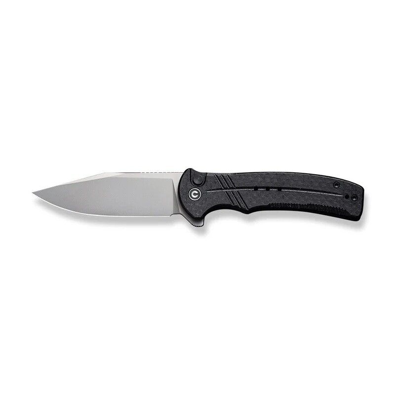 Civivi Cogent Flipper & Button Lock Knife Black Micarta Handle Çakı
