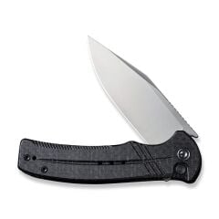Civivi Cogent Flipper & Button Lock Knife Black Micarta Handle Çakı