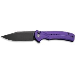 Civivi Cogent Flipper & Button Lock Knife Purple G10 Handle Çakı