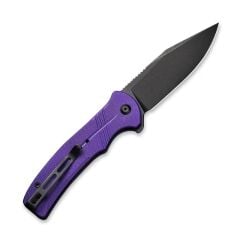 Civivi Cogent Flipper & Button Lock Knife Purple G10 Handle Çakı
