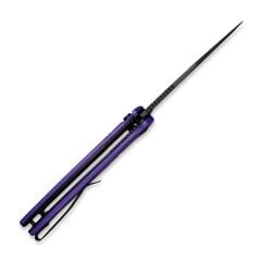 Civivi Cogent Flipper & Button Lock Knife Purple G10 Handle Çakı