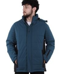 Exuma Kapşonlu Kayak Montu S - Mavi