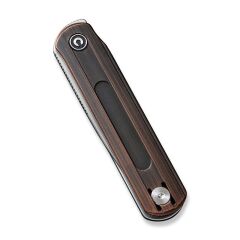 Civivi Foldis Slip Joint & Top Flipper Knife Black Hand Rubbed Copper Handle Çakı