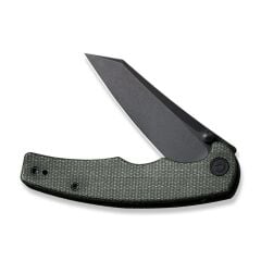 Civivi P87 Folder Flipper Knife Micarta Dark Green Handle Çakı