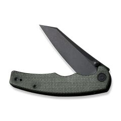 Civivi P87 Folder Flipper Knife Micarta Dark Green Handle Çakı