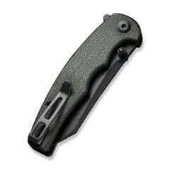 Civivi P87 Folder Flipper Knife Micarta Dark Green Handle Çakı