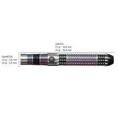 Unicorn Iris % 90 Tungsten Çelik Uçlu Dart Oku