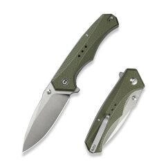 Civivi Photonix Flipper & Thumb Stud Knife OD Green G10 Handle Çakı