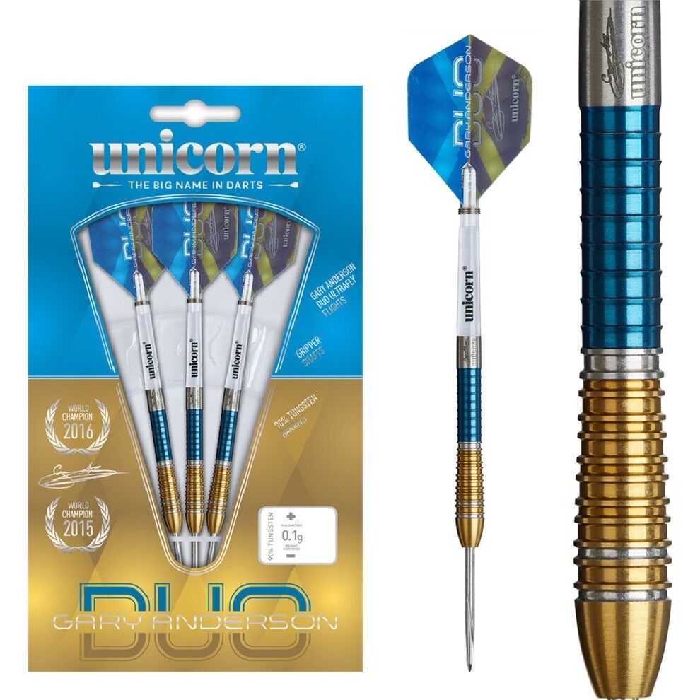 Dartshop Bullseye - Unicorn Gary Anderson Duo Phase 6 90% dartpijlen