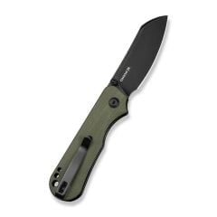 Civivi Crabby Thumb Stud Knife OD Green G10 Black Blade Handle Çakı