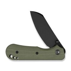 Civivi Crabby Thumb Stud Knife OD Green G10 Black Blade Handle Çakı