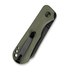 Civivi Crabby Thumb Stud Knife OD Green G10 Black Blade Handle Çakı