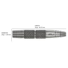 Red Dragon Grizzly 2 % 90 Tungsten Çelik Uçlu Dart Oku