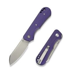 Civivi Crabby Thumb Stud Knife Purple G10 Handle Çakı